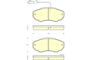 Klocki Hamulcowe Citroen Jumper Fiat Ducato Peugeo