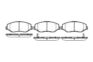 Klocki Hamulcowe Remsa 06450s9aa00 45022s9va01 450