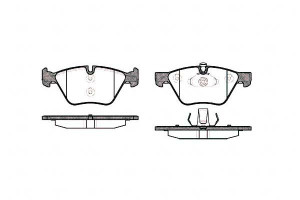 Klocki Hamulcowe Bmw 5 E60 5 E61 20.3mm Wva23793 R