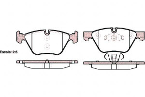Klocki Hamulcowe Bmw 1 E82 3 E90 20.3mm Wva24096 R