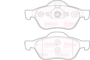 Klocki Hamulcowe P T5 03- Valeo