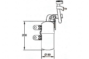 Osuszacz Klimatyzacji Behr Hella 30676523 30647907