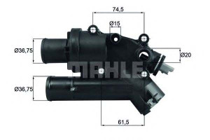 Termostat Citroen 83c 2,2hdi Ford 2,2tdci Behr