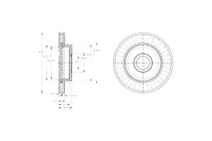 Tarcze Hamulcowe 2szt Jeep Grand Cherokee Ii 2.7d-