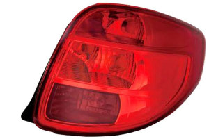 Lampa (kolor Kierunkowskazu Czerwony Kolor Szkła C