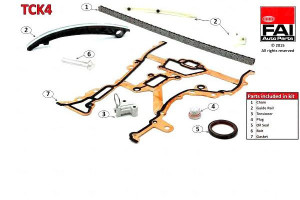Zestaw Łańcucha Rozrządu Opel Corsa (96- ), Agila