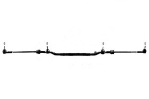Drążek Kierowniczy Mercedes W202 Kpl 93- Febi Bils
