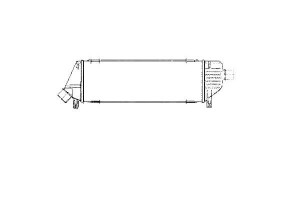 Intercooler Nissan Micra Iii 1.5d 01.03-06.10 Nrf