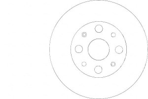 Tarcze Hamulcowe 2szt Honda Accord Coupe 98-02 A.b