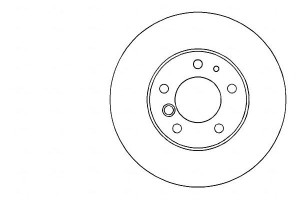 Tarcze Hamulcowe 2szt Bmw 5 E34 91-96 525 Ix A.b.s
