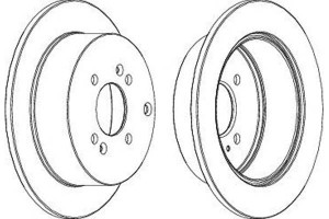 Tarcze Hamulcowe 2szt. Hyundai Accent Iii Getz I20