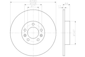 Tarcze Hamulcowe Mintex 4249g2 Dsk2944 24011201971
