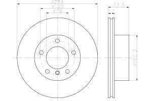 Tarcze Hamulcowe Mintex 34116792215 Dsk2246 240122