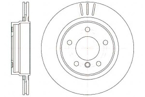 Tarcze Hamulcowe 2szt 294x19 V 5-otw Bmw 3 E46 98>