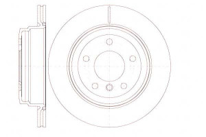 Tarcze Hamulcowe 2szt 300x20 V 5-otw Bmw 1 05> 3 0