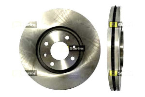 Tarcze Hamulcowe 2szt Citroen C4 04 Peugeot 207 -