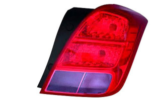 Lampa (na Żarówki Kolor Szkła Czerwony) Chevrolet