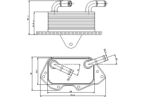 Chłodnica Oleju Audi A4 A5 A6 A6 Allroad A7 A8 Q5