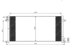 Skraplacz Klimatyzacji Iveco Daily Ii Nrf