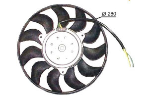 Wentylator Chłodnicy Vw A4 1,9 2,5tdi 00- Nrf
