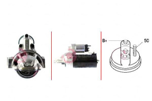 Rozrusznik 12v 2.0kw Casco