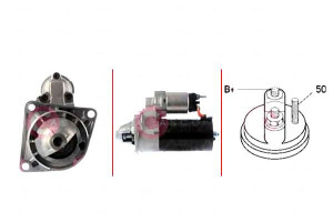 Rozrusznik 12v 1.8kw Casco