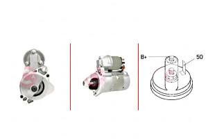 Rozrusznik 12v 0.8kw Casco