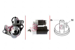 Rozrusznik 12v 0.9kw Casco