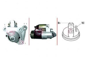 Rozrusznik 12v 1.7kw Casco