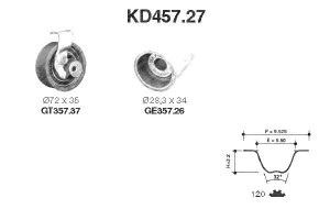 Zestaw Paska Rozrządu Audi A2 A3 A4 A6 Ford Galaxy