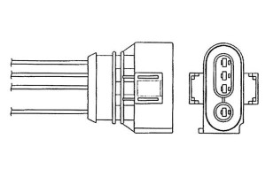 Sonda Lambda Audi A4 A6 Allroad Skoda Superb I Vw