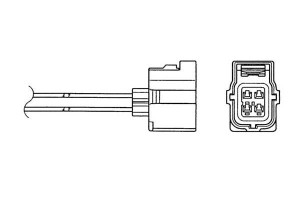 Sonda Lambda Mercedes C Klasa 180 11- Ngk