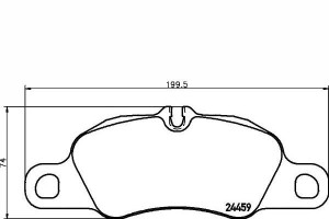 Klocki Hamulcowe Porsche 718 Boxster 718 Boxster S