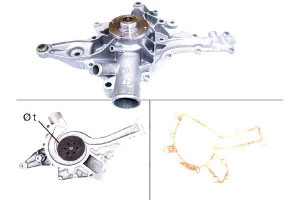 Pompa Wody Mercedes W203 W210 W463 01- Valeo