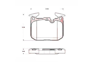 Klocki Hamulcowe Bmw 3 F30 F31.f32 11- Przód Zimme
