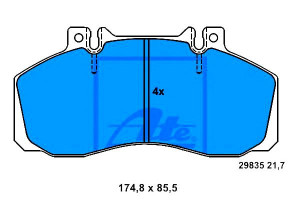 Klocki Hamulcowe Mercedes Sprinter 5-t (905) Sprin