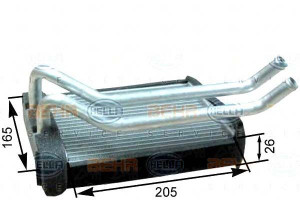 Nagrzewnica Hyundai Santa Fe 2.0 Crdi 08- Behr Hel