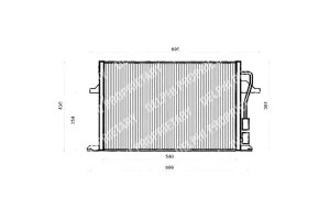 Skraplacz Klimatyzacji Ford Cougar Mondeo Ii 1.6-2