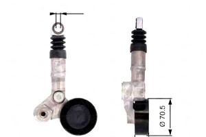Napinacz Paska Wielorowkowego Alfa Romeo 159 Brera
