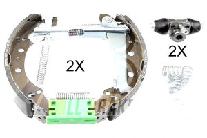 Komplet Szczęk Z Cylinderkami Vw Golf Iii A.b.s.