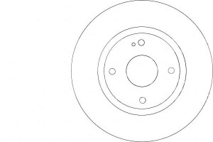 Tarcze Hamulcowe 2szt Mazda 323 98-03 A.b.s.