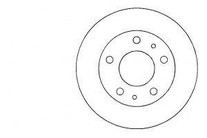 Tarcze Hamulcowe 2szt Fiat Ducato 94-02 (10 14) A.