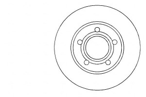 Tarcze Hamulcowe 2szt Audi 100 84-90 2.2 - 2.3cs A