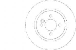 Tarcze Hamulcowe 2szt Mini Cooper One 01-06 Przód