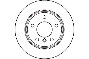 Tarcze Hamulcowe 2szt Bmw Tył E85 Z4 03- 2,0-2,5 T