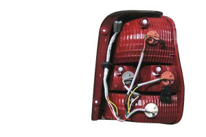 Lampa (kolor Kierunkowskazu Biały Kolor Szkła Czer
