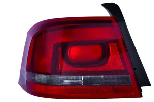 Lampa (część Zewnętrzna Kolor Szkła Czerwony/dymio