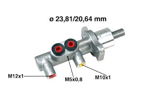Pompa Hamulcowa Bmw E36 90-99 +abs Metelli