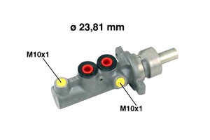 Pompa Hamulcowa Volvo S40 V40 95-04 Metelli
