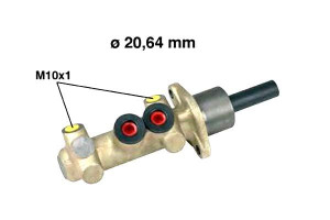 Pompa Hamulcowa Metelli 9949615 61008 133113b 2041